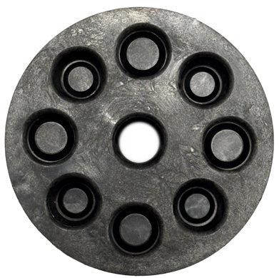 Manufacturer detail view of Clack V3764 drain line flow control assembly—not a complete-product photograph. DLFC buttons are not included.