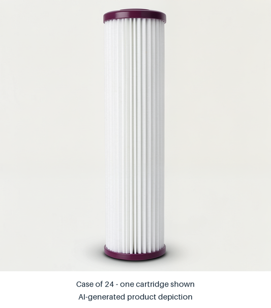 Harmsco PP-S-1 — AI-generated product depiction checked against exact-part reference; complete source-supported offered component(s) shown; Case of 24 - one cartridge shown